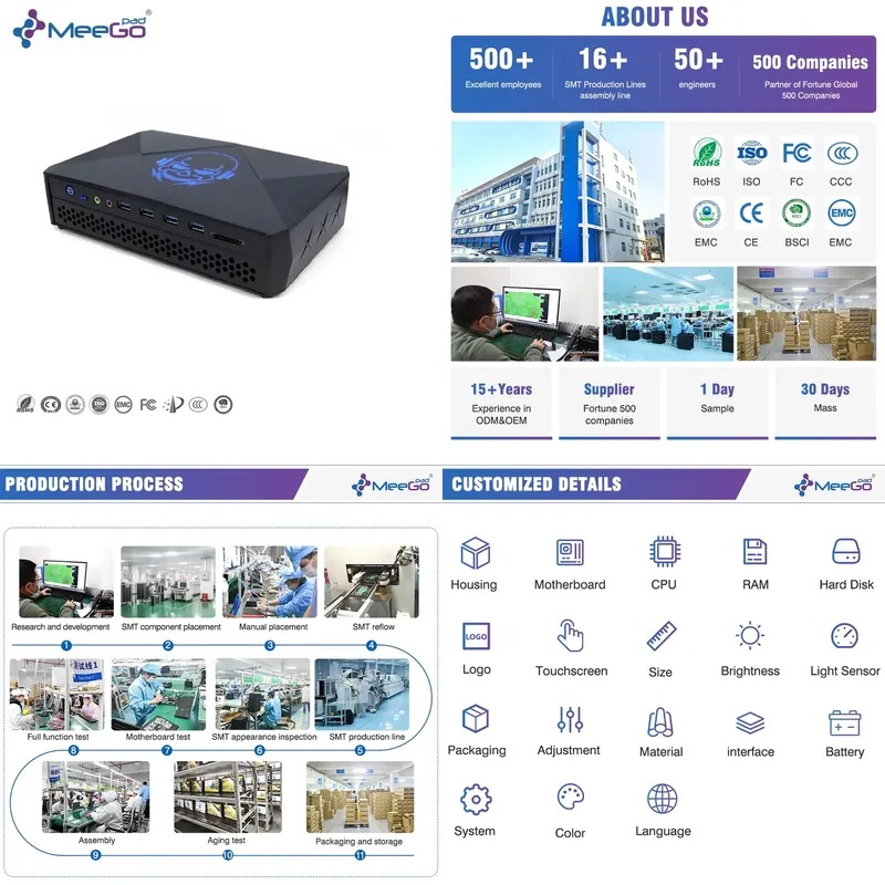 Mini Pc Rtx 4060 Ddr5 - ลดราคาพิเศษ Meegopad G10T 14th Gen I9