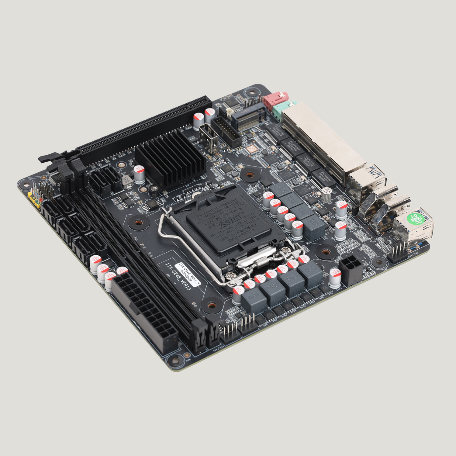 Nas Motherboard 8 Sata Mini Itx - เมนบอร์ด LGA1151 C246 Vpro NAS รองรับ