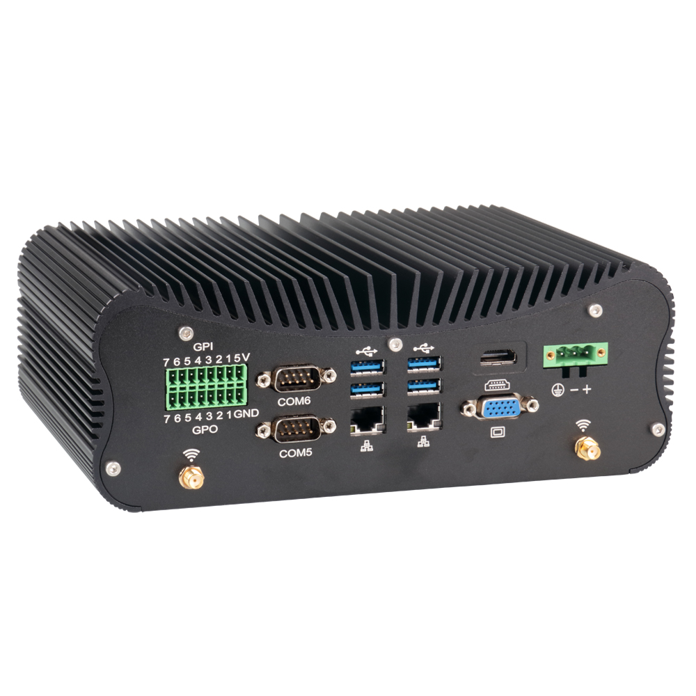 Fanless Industrial Pc Rs485 Core I7 - อุตสาหกรรม Fanless Mini PC 11/12th Gen