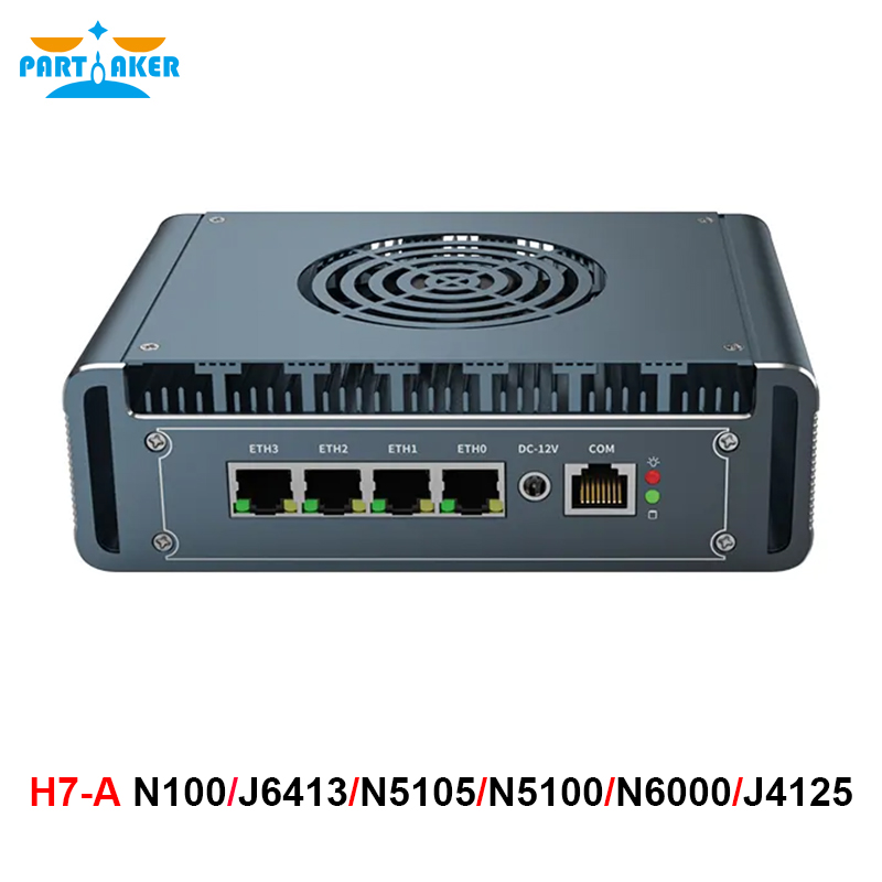 มินิพีซีไร้พัดลม Intel I3-1115 - Pfsense Firewall Router 2.5G 4 I226 บทวิจารณ์และราคา