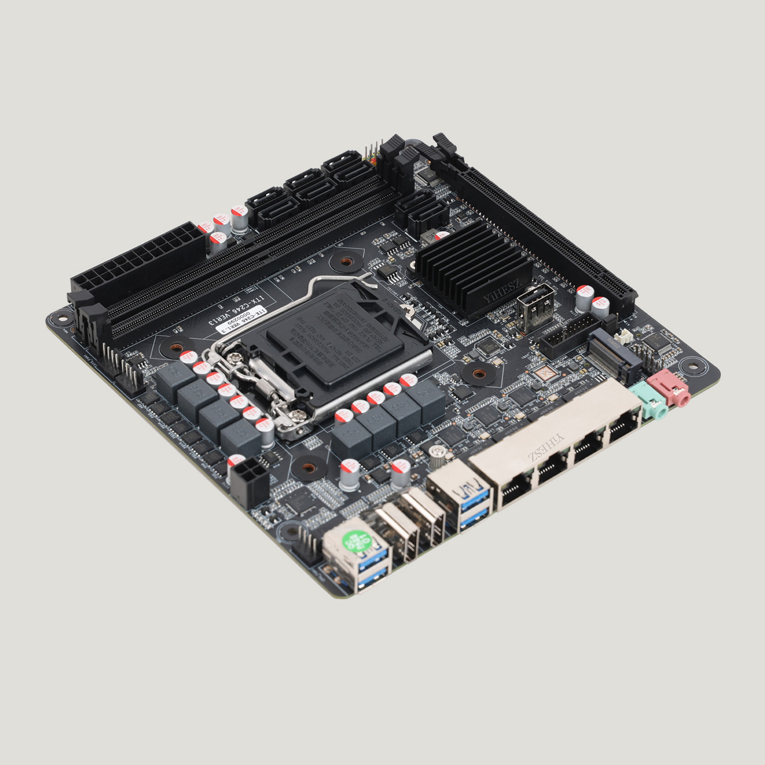 C246 มินิ-ITX เมนบอร์ด 8 ช่อง  - Nas Motherboard 8 Sata Mini Itx บทวิจารณ์และราคา