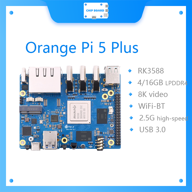Orange Pi 5 Plus คอมพิวเตอร์บอ - Rockchip Rk3588 Development Board บทวิจารณ์และราคา
