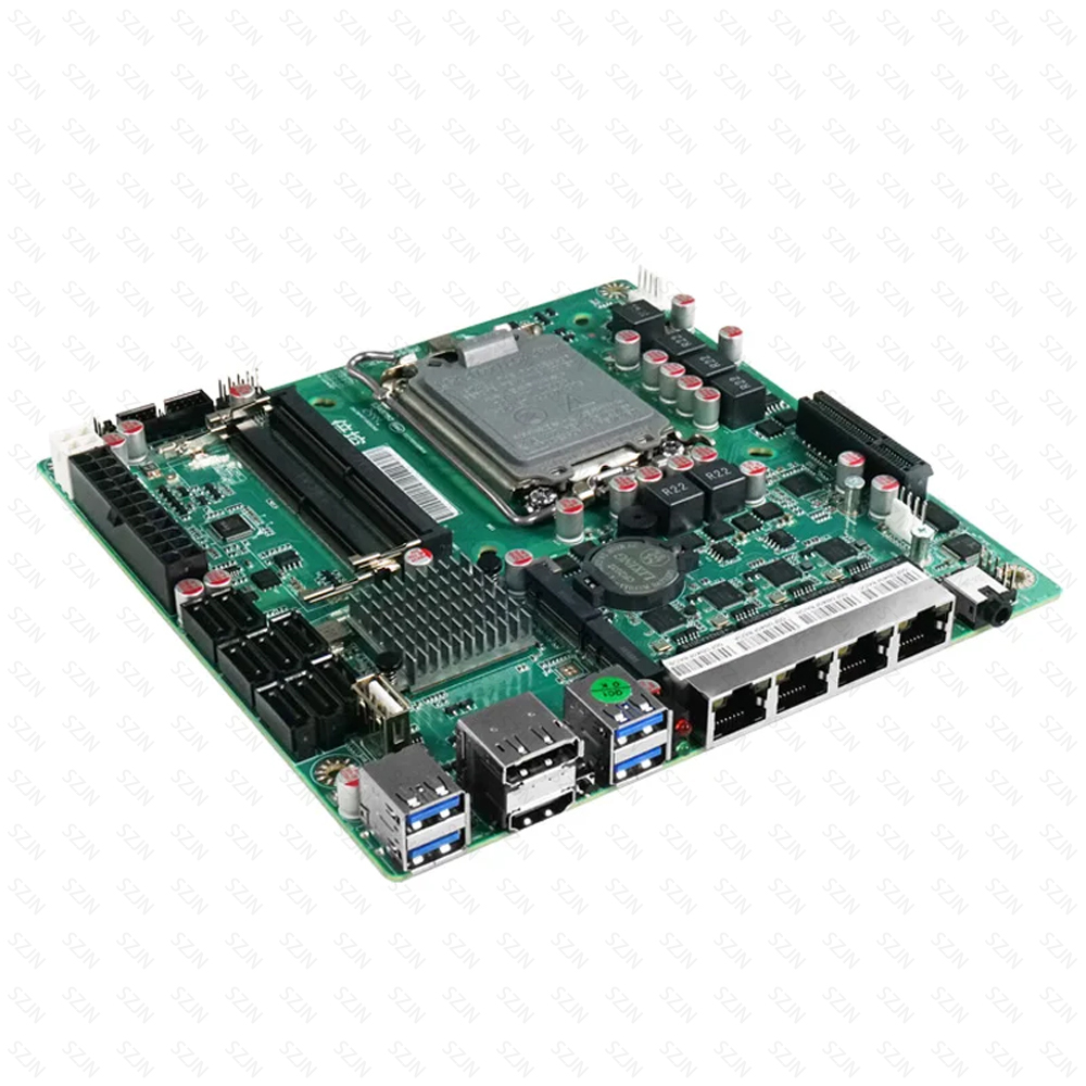ชุดคอมโบเมนบอร์ด NAS Set Q670  - Nas Motherboard 8 Sata Mini Itx บทวิจารณ์และราคา