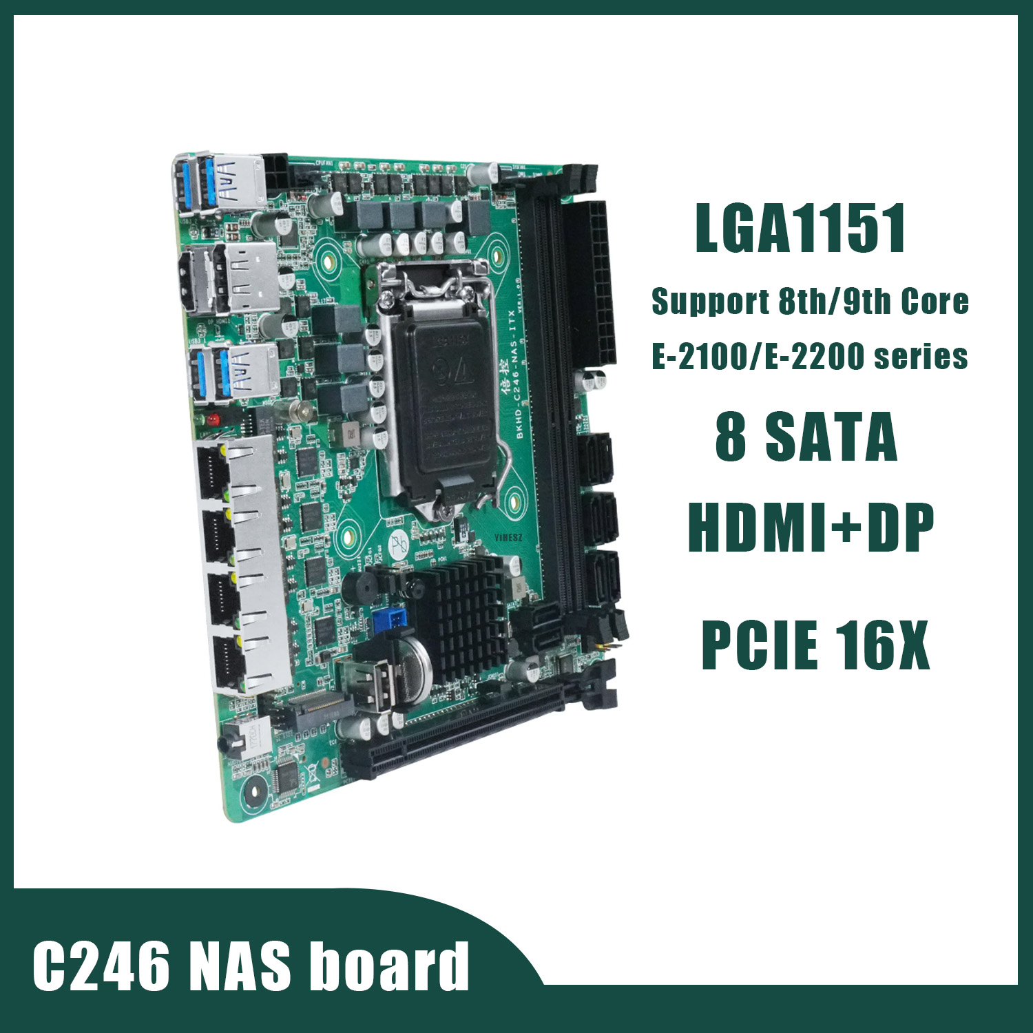เมนบอร์ด C246 NAS 8 SATA 3.0 4 - Nas Motherboard 8 Sata Mini Itx บทวิจารณ์และราคา