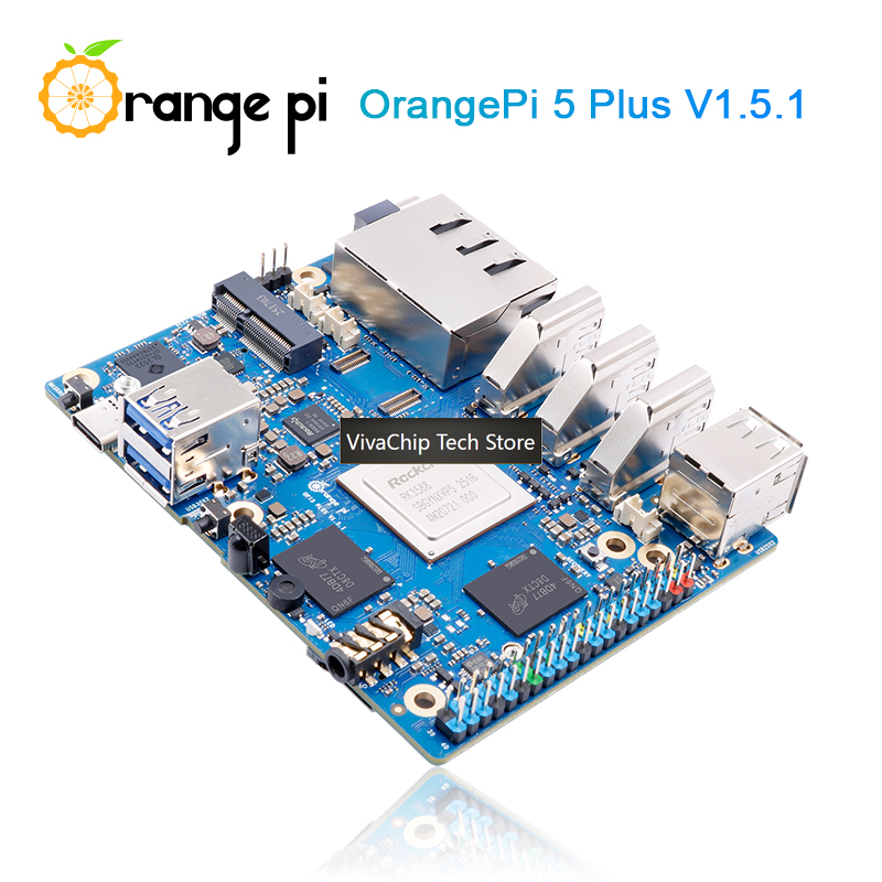 คอมพิวเตอร์บอร์ดเดี่ยว VivaCTO - Orange Pi 5 Plus 16Gb บทวิจารณ์และราคา
