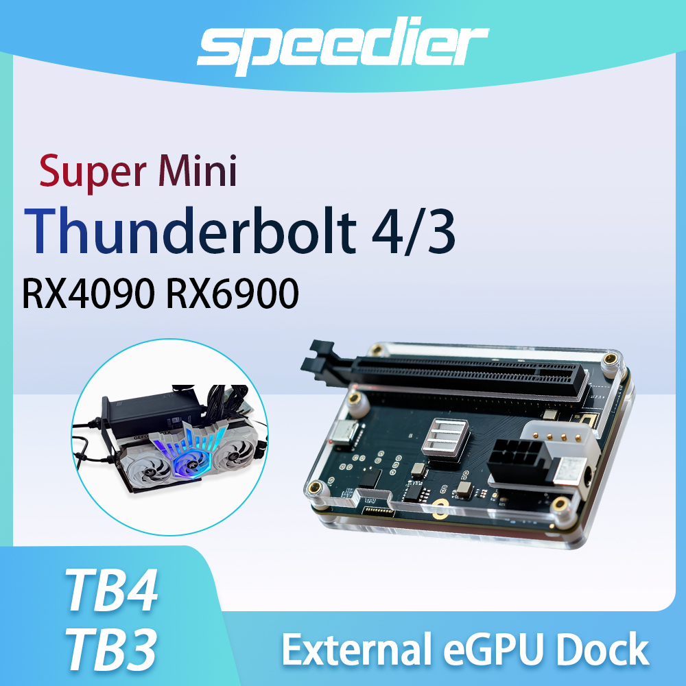 แท่นเชื่อมต่อ Thunderbolt 4 3  - Thunderbolt 4 Egpu Dock Mini Pc บทวิจารณ์และราคา