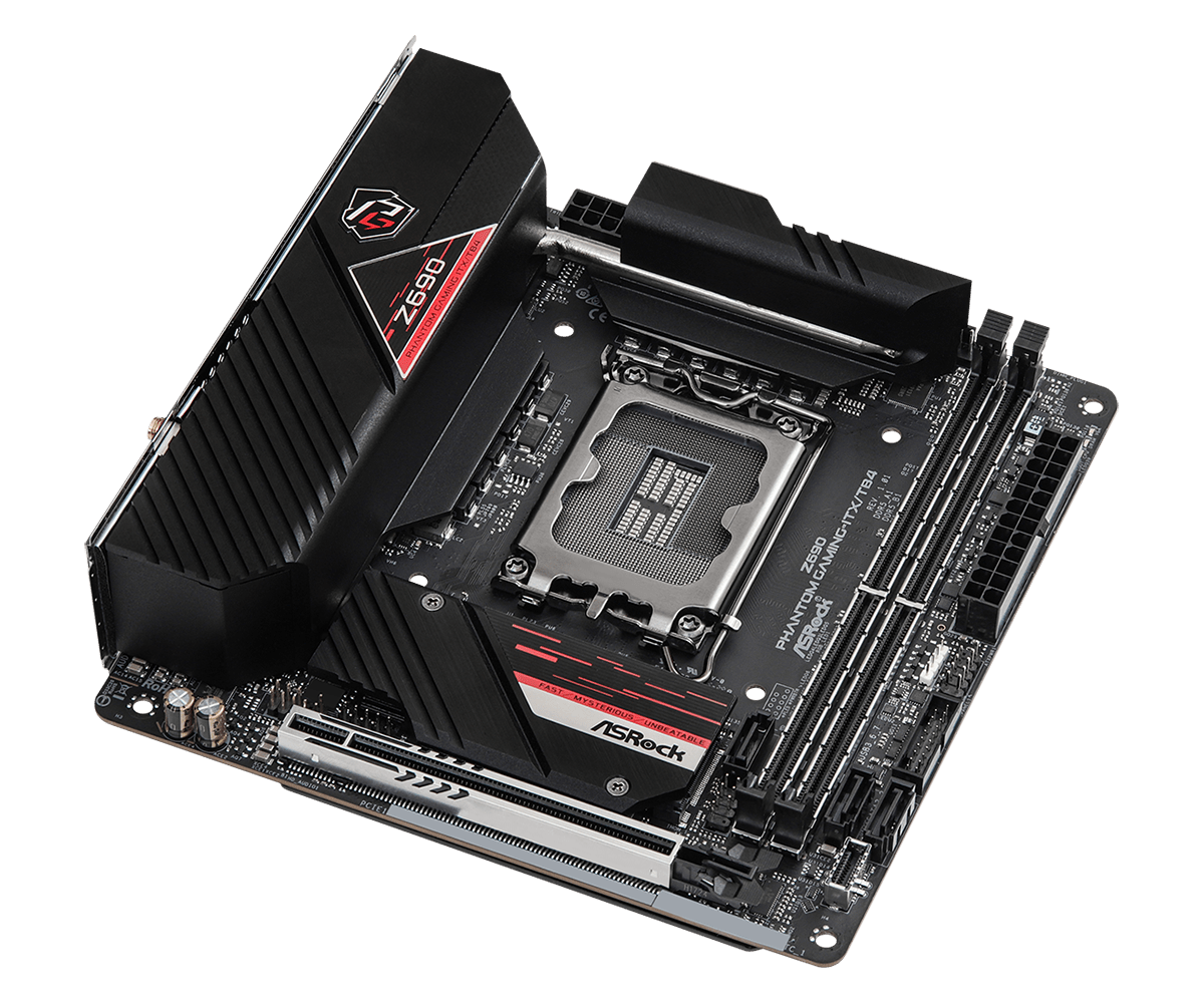 เมนบอร์ด Z690 Mini-ITX ASROCK  - Lga1700 Itx Motherboard Ddr5 บทวิจารณ์และราคา