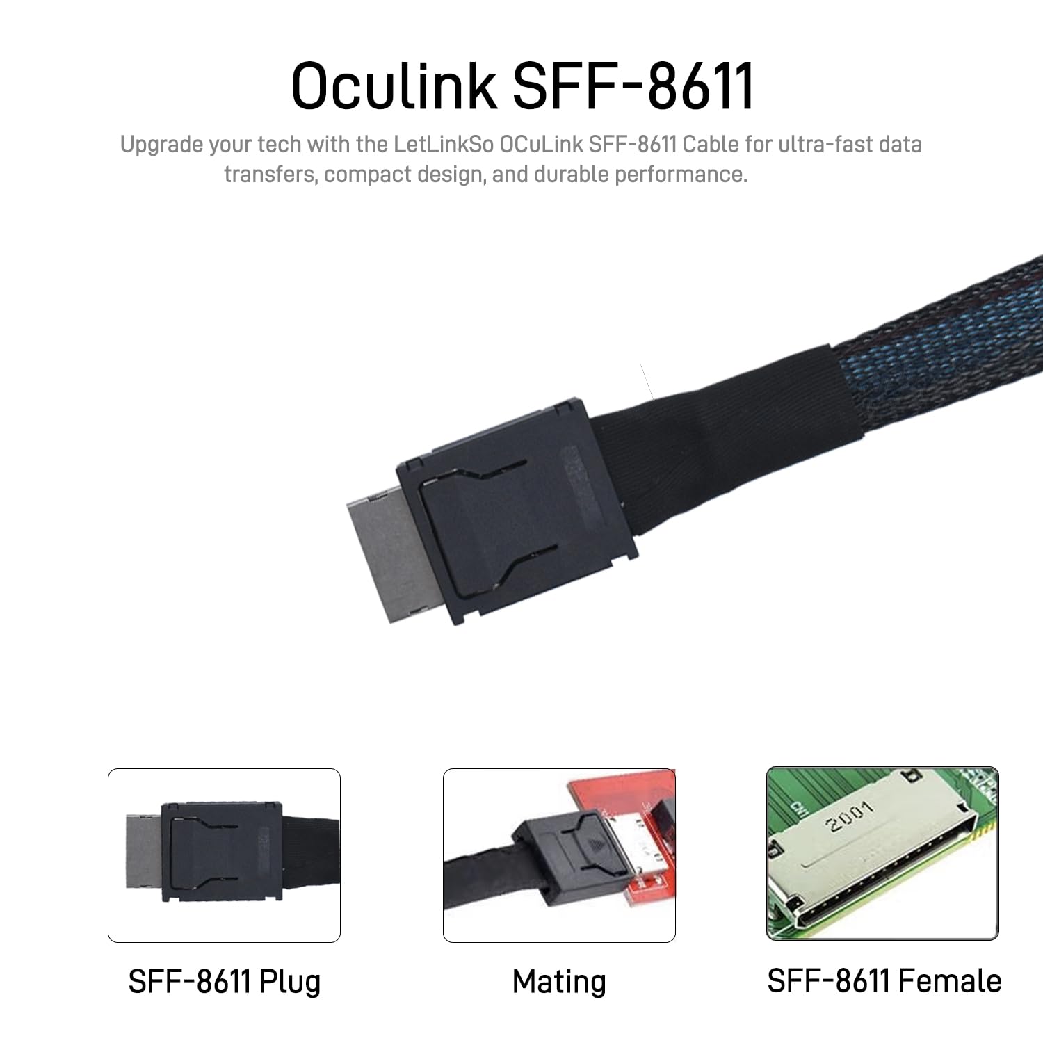 สายเคเบิล JonISerl Oculink PCI - Oculink Egpu Mini Pc บทวิจารณ์และราคา