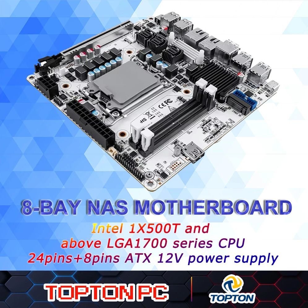 เมนบอร์ด 8-Bay NAS Mini ITX (L - Nas Motherboard 8 Sata Mini Itx บทวิจารณ์และราคา