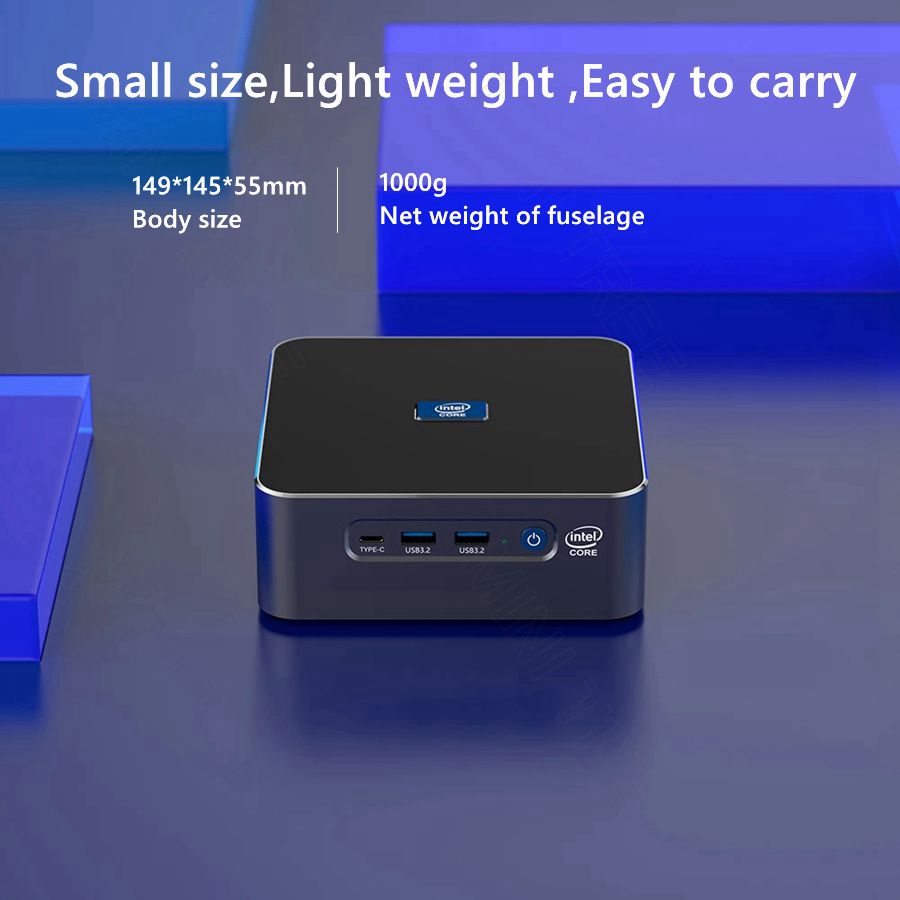 Intel I9เกมเมอร์คอมพิวเตอร์ขนา - Intel Core I9 13900H Mini Pc บทวิจารณ์และราคา
